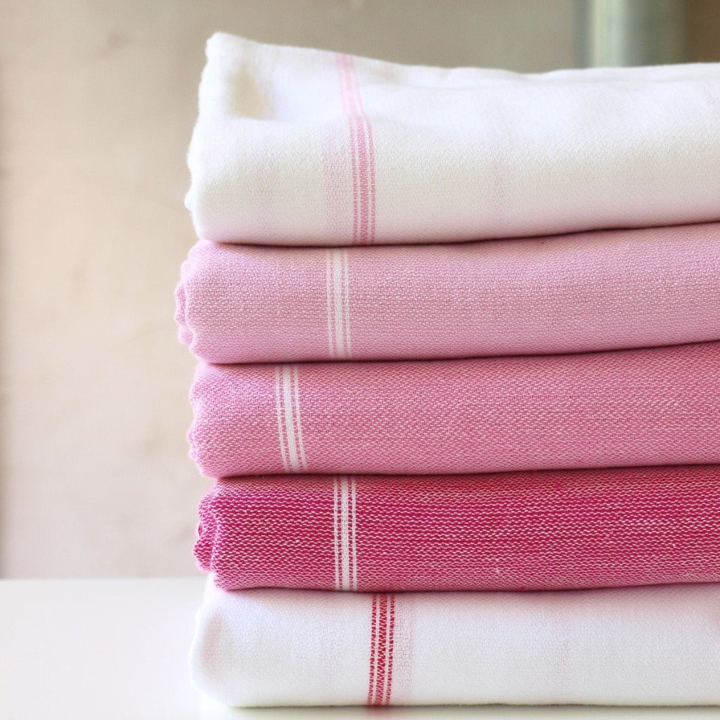 Skønne Hamman håndklæder i pink farver 170x100