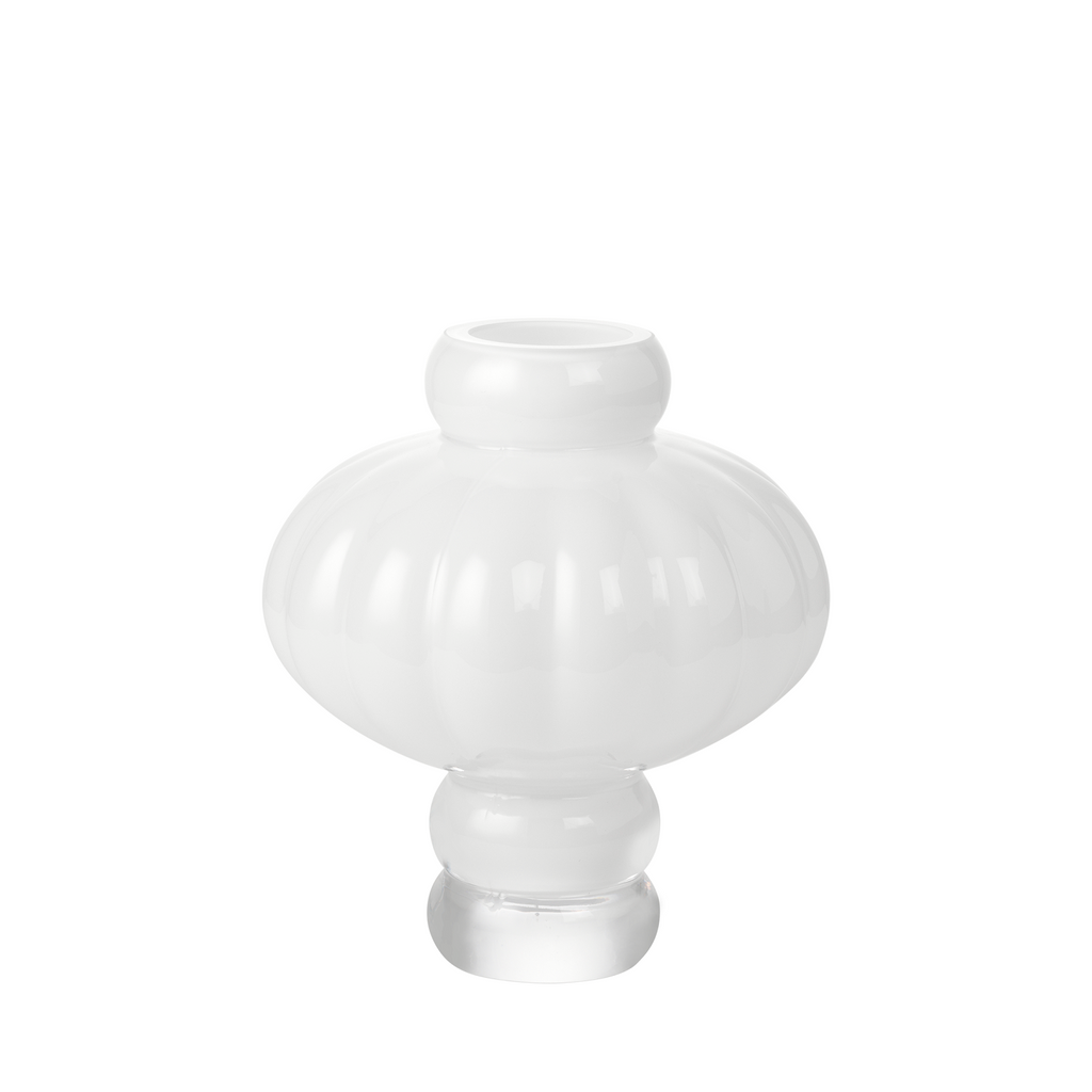 Louise Roe Balloon Vase 02 - Opal white