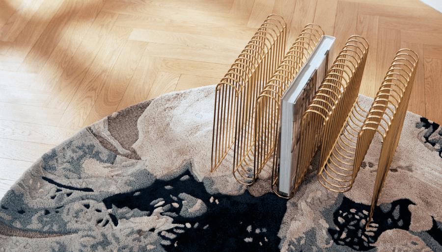 AYTM magasinholder Curva i messing