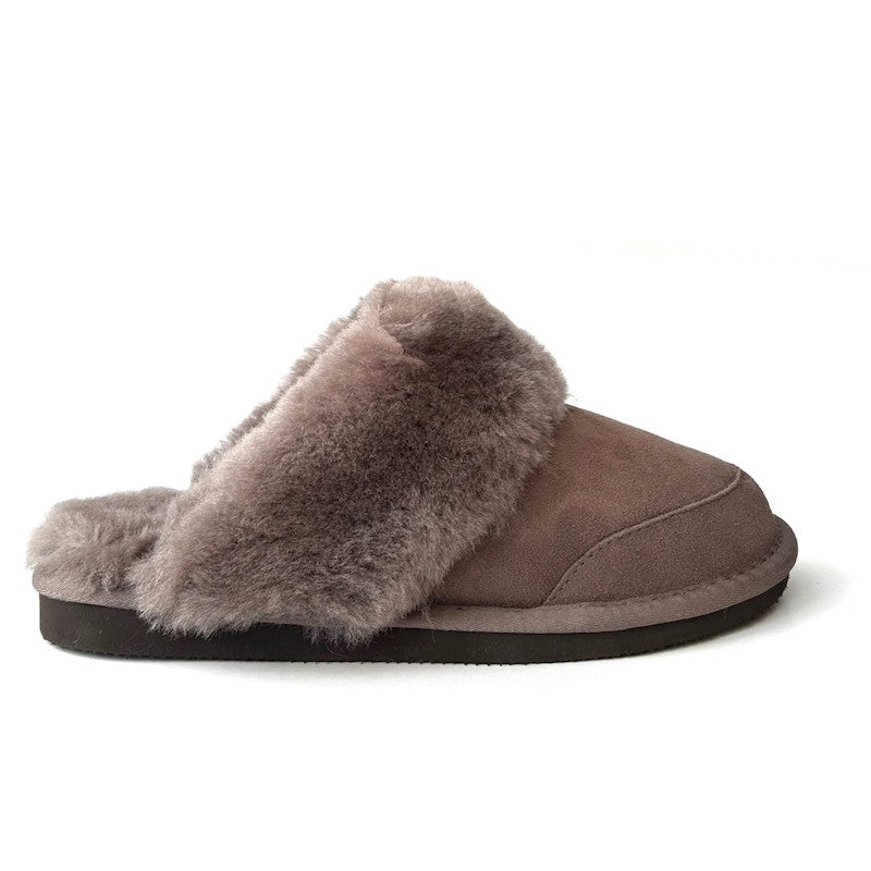 New Zealand Boots - Open slipper - Taupe
