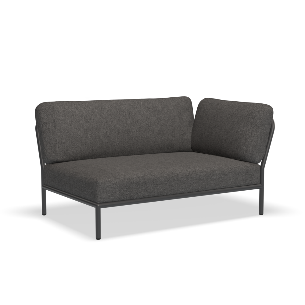 Houe - Level Sofa / Right Corner Dark Grey