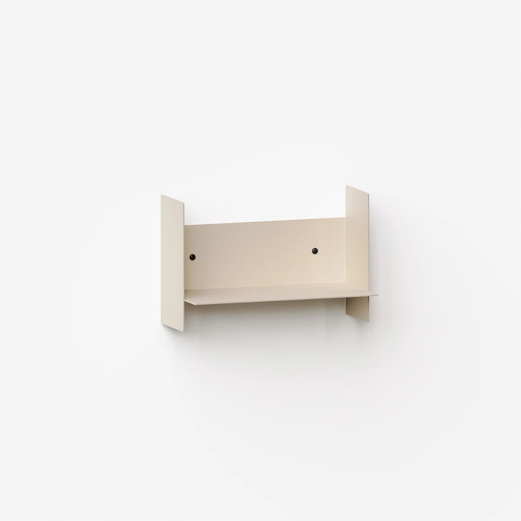 TIPTOE, PLI Steel Wall Shelf - Cream White - 30cm