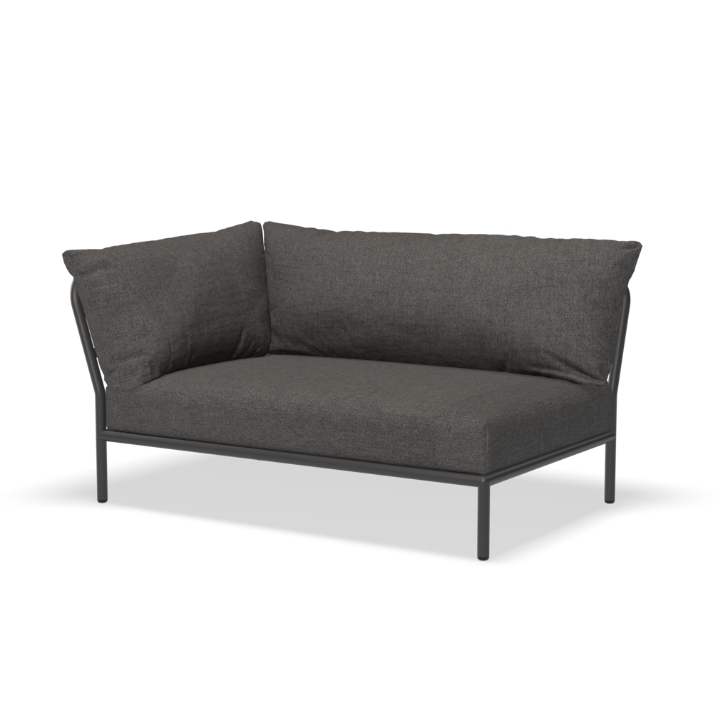 Houe - Level 2 Sofa / Left Corner Dark Grey