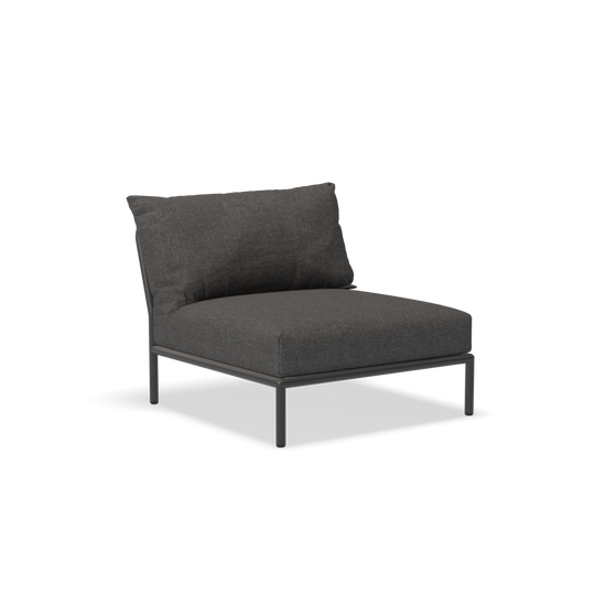Houe - Level 2 Lounge Chair / Single Modul Dark Grey