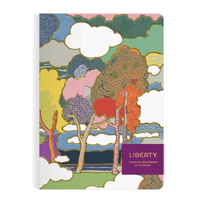 Liberty London - Prospect Road broderet B5 Notesbog