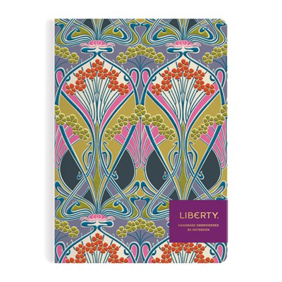Liberty London - Ianthe Bloom broderet B5 Notesbog