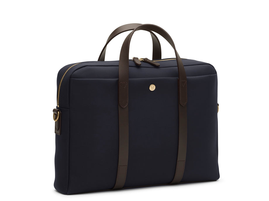 MISMO Copenhagen, M/S Aspire Briefcase Navy/Dark Brown – CasaCasino