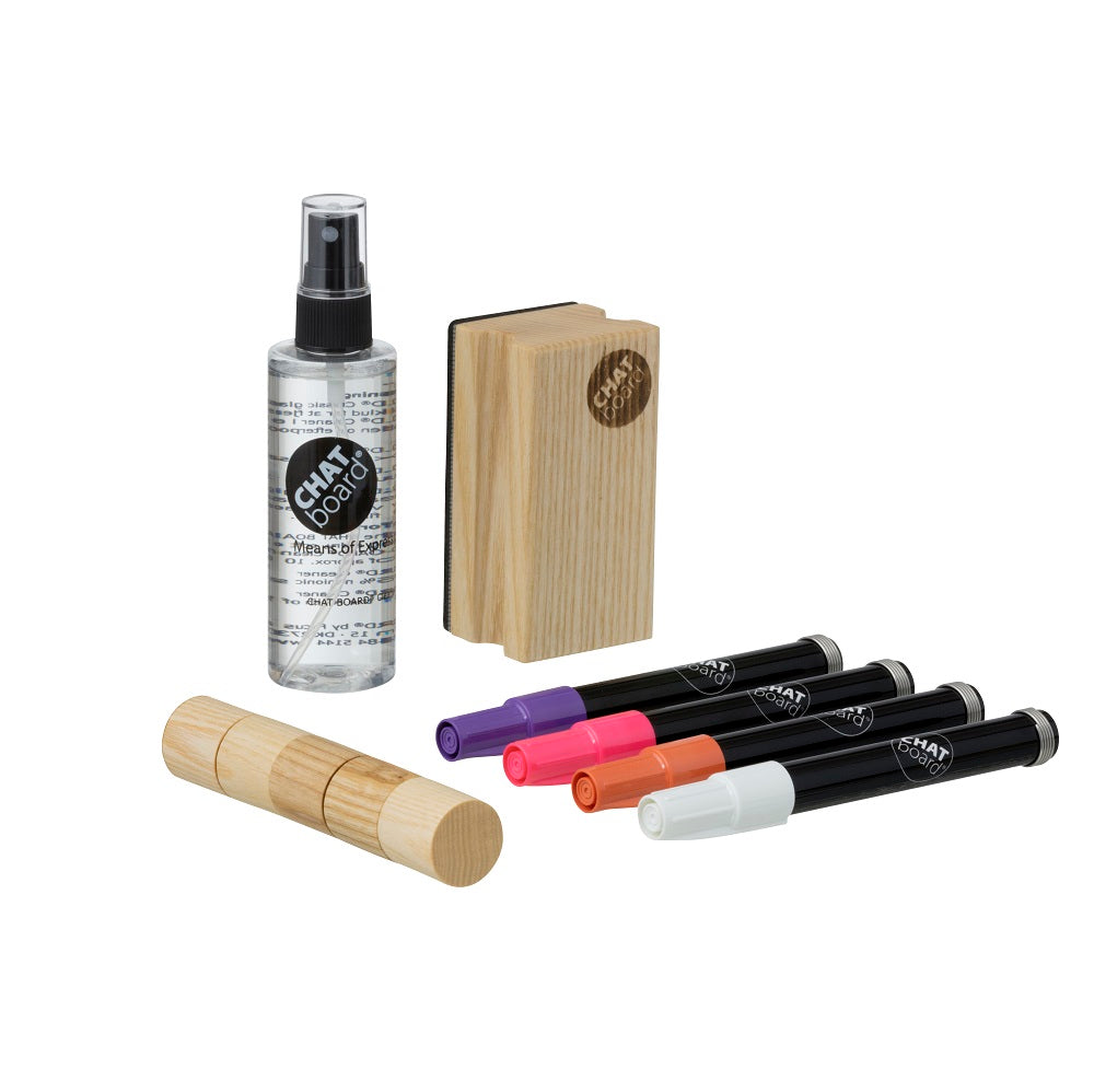 CHAT BOARD® Start Kit Woody Natur Neon 2
