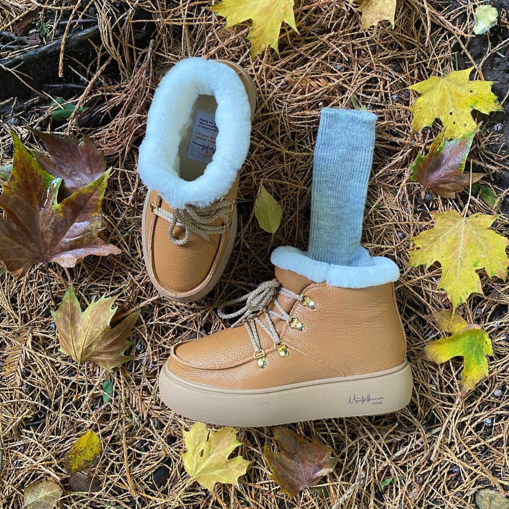 Monetelliana 1965, MELY Snowboots - Caramel