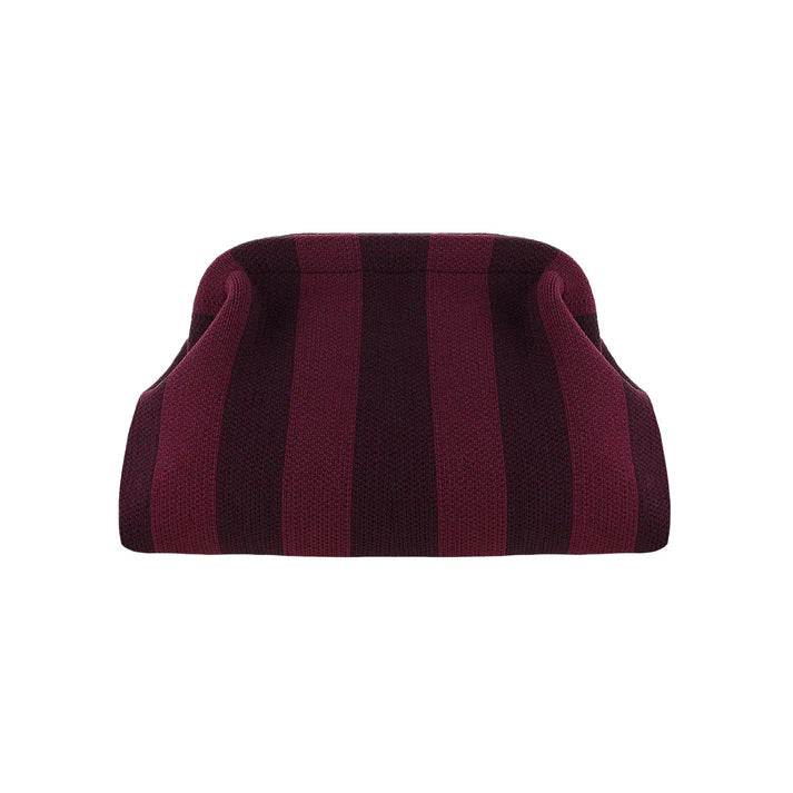 Alba Clutch - Aubergine/Bordeaux