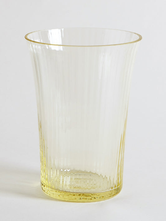 Stilleben Concave Vase, 20 cm - Fan Citrin