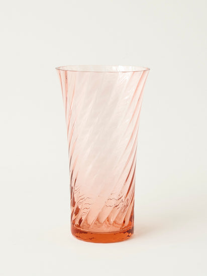 Stilleben Concave Vase, 20 cm - Swirl Rose