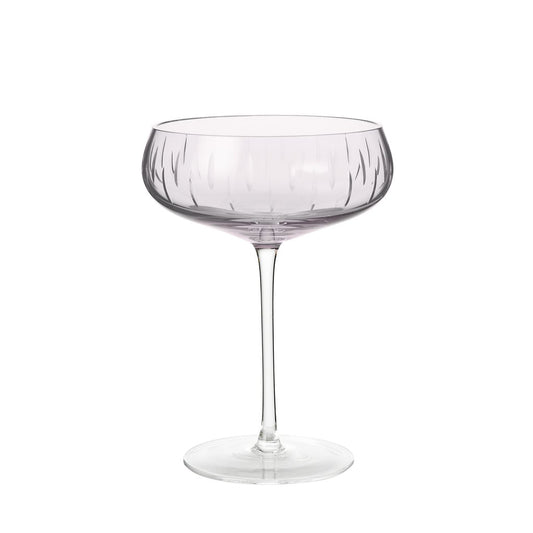 Louise Roe Krystal Champagne coupe - Rose