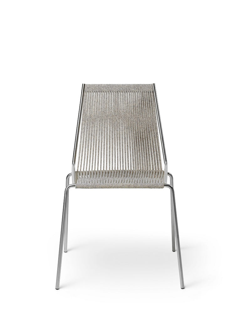 Thorup Copenhagen, Noel Chair - Rustfrit stål/Grå uld