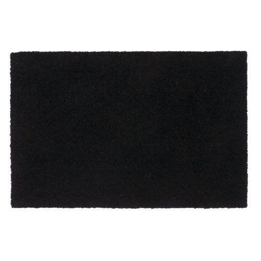 Tica Copenhagen Black Floormat Unicolour 40x60