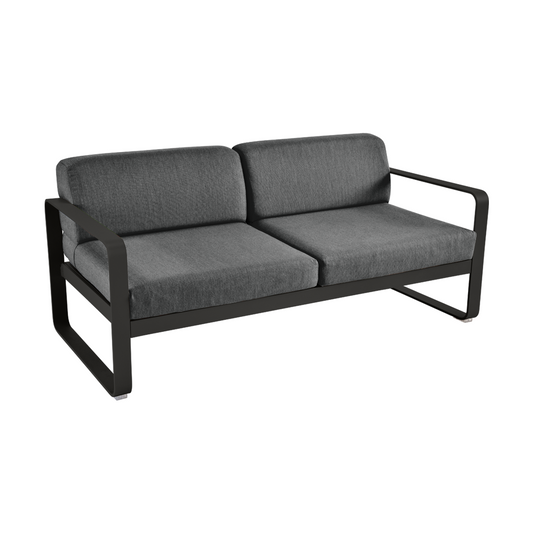 Fermob Bellevie sofa m. betræk i Antracite - 2 pers.