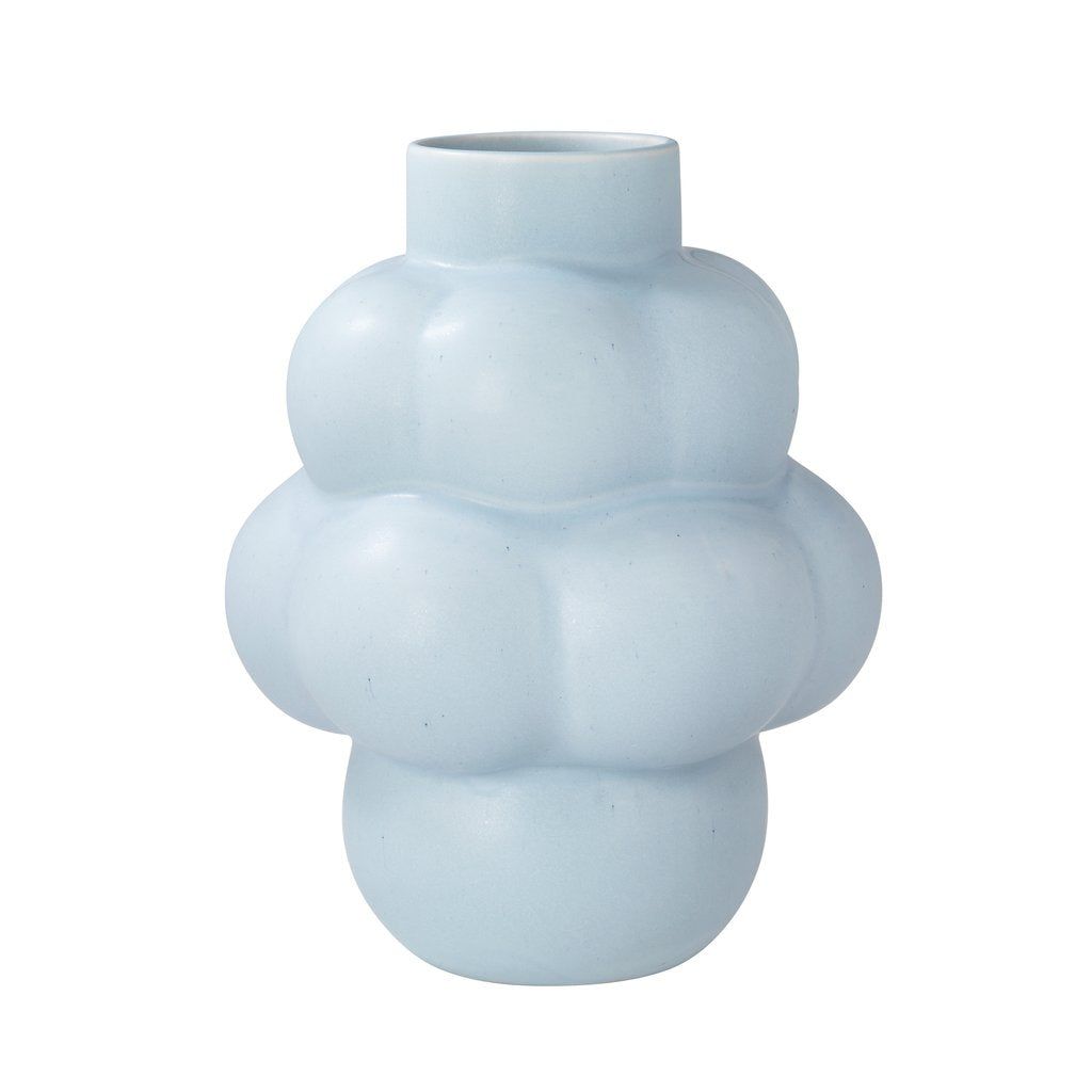 Louise Roe Balloon vase 04 Ceramic Sky Blue