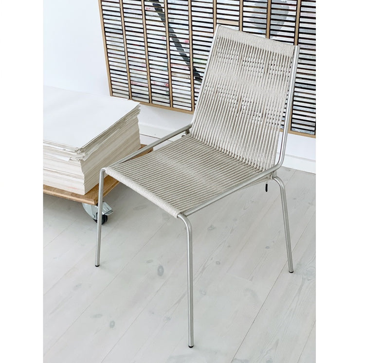 Studio Thorup Noel Chair - stål og natur flagline