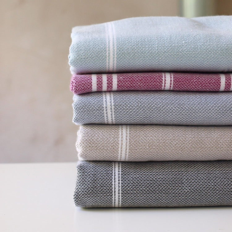 Hammam håndklæder flere farver i bunke
