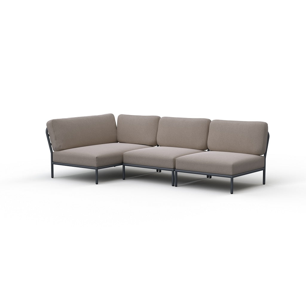 Lounge sofa Level fra Houe - Fv. Ash