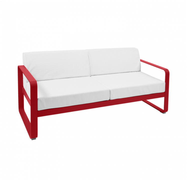 Fermob Bellevie sofa m. off-white betræk - 2 pers.