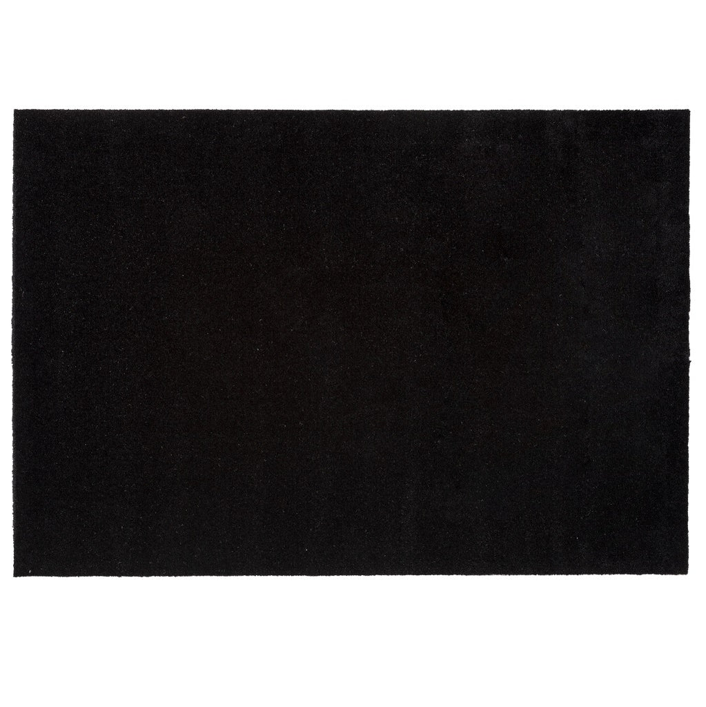 Tica Copenhagen Black Floormat Unicolour 90x130